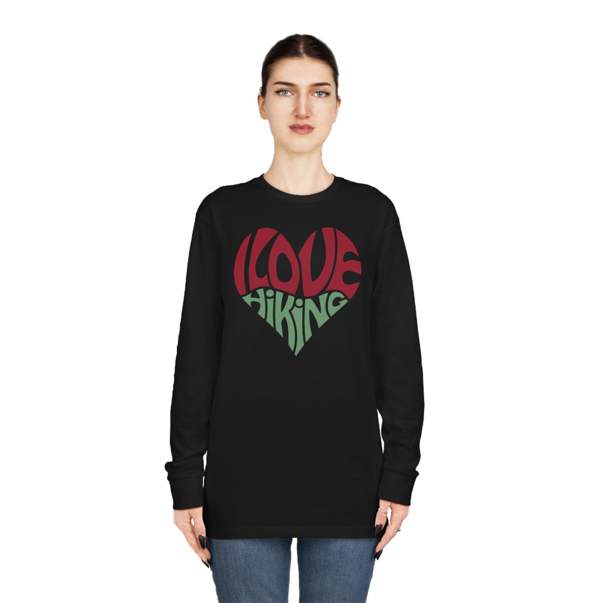 LOVE HIKING LONG SLEEVE TEE - Hike Beast Store