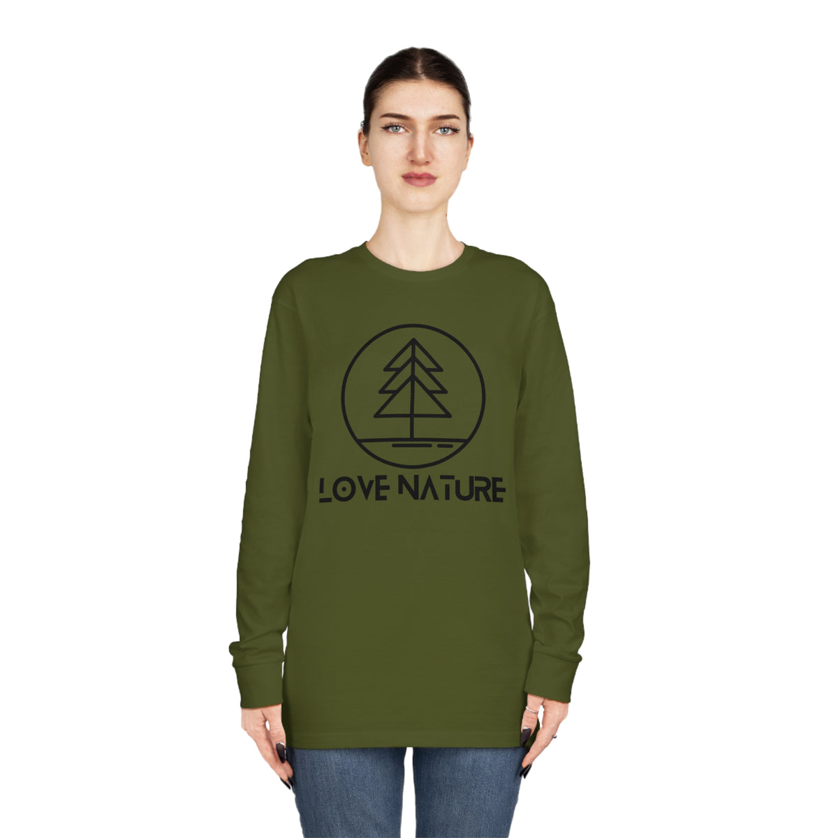 LOVE NATURE LONG SLEEVE TEE - Hike Beast Store