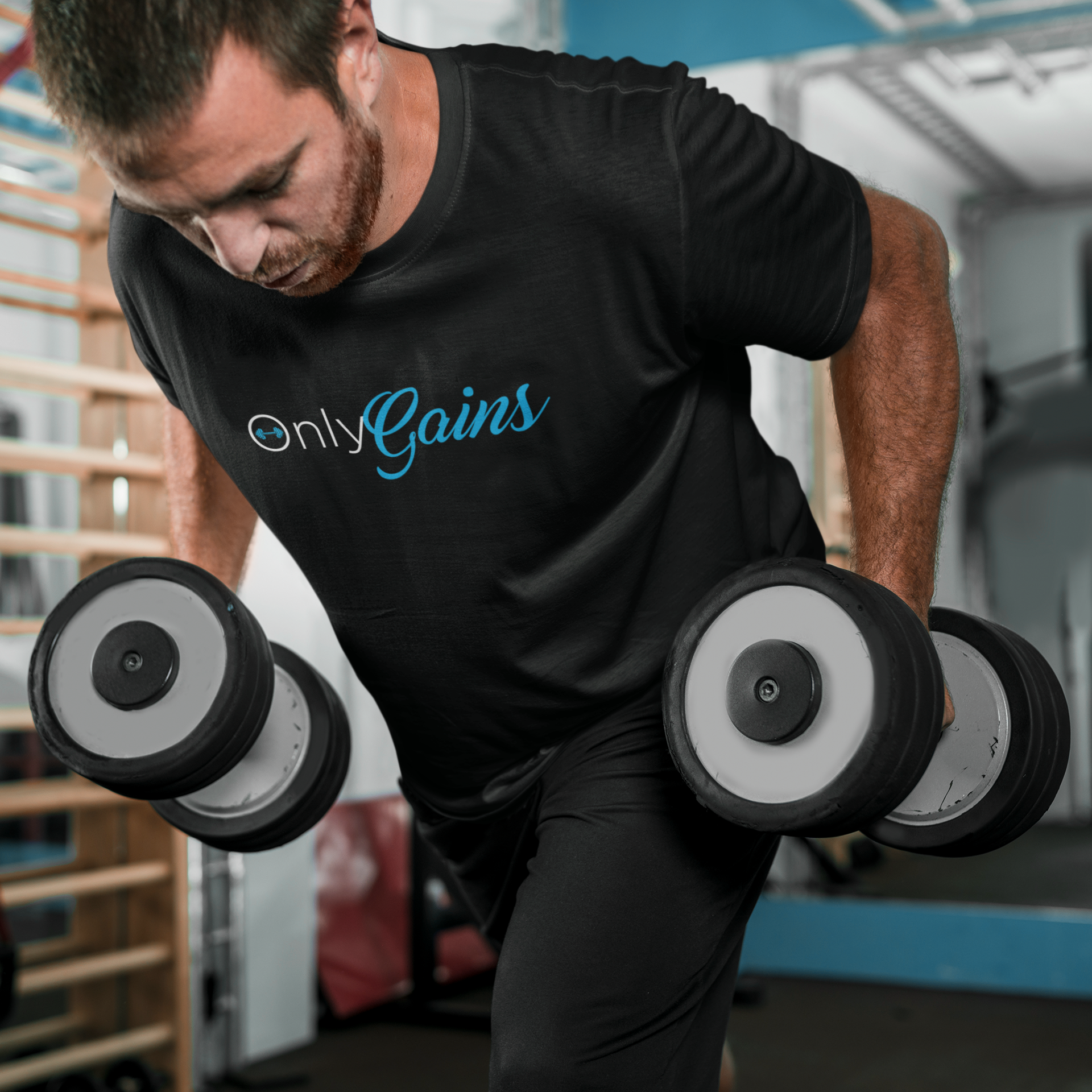 ONLY GAINS TEE