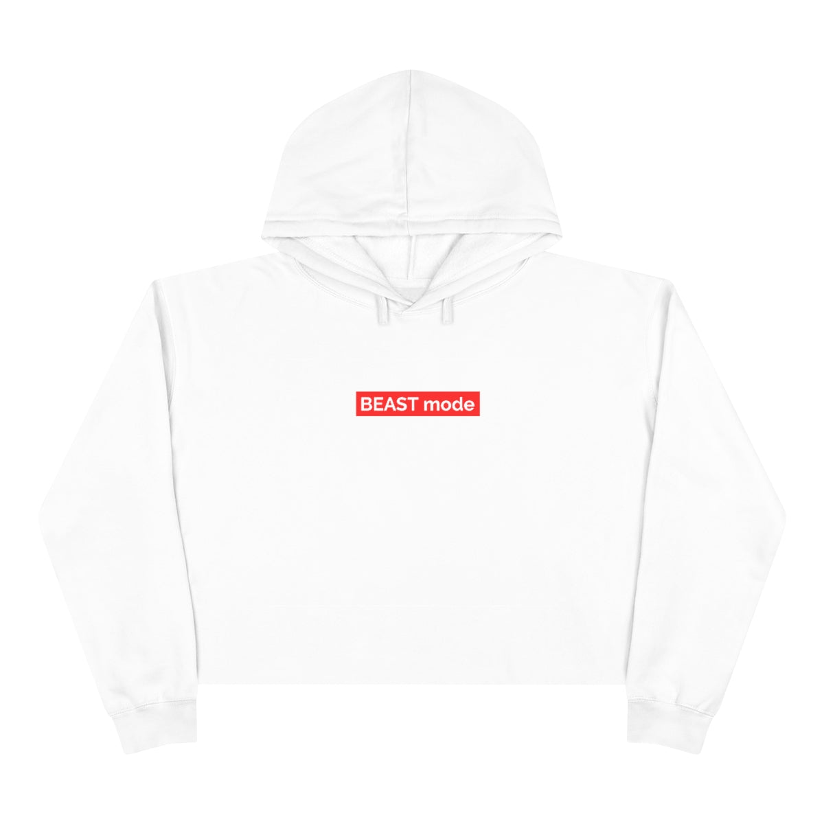 BEAST MODE CROP HOODIE