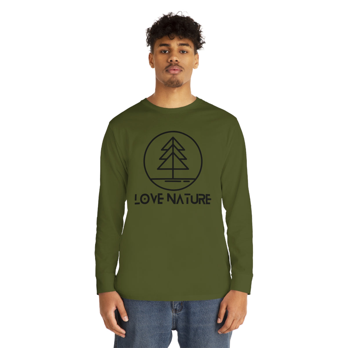 LOVE NATURE LONG SLEEVE TEE - Hike Beast Store