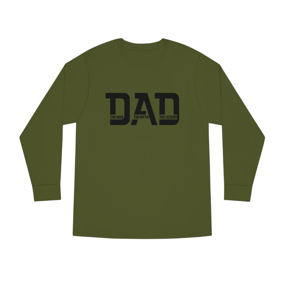 THE MAN THE MYTH LONG SLEEVE TEE - Hike Beast Store
