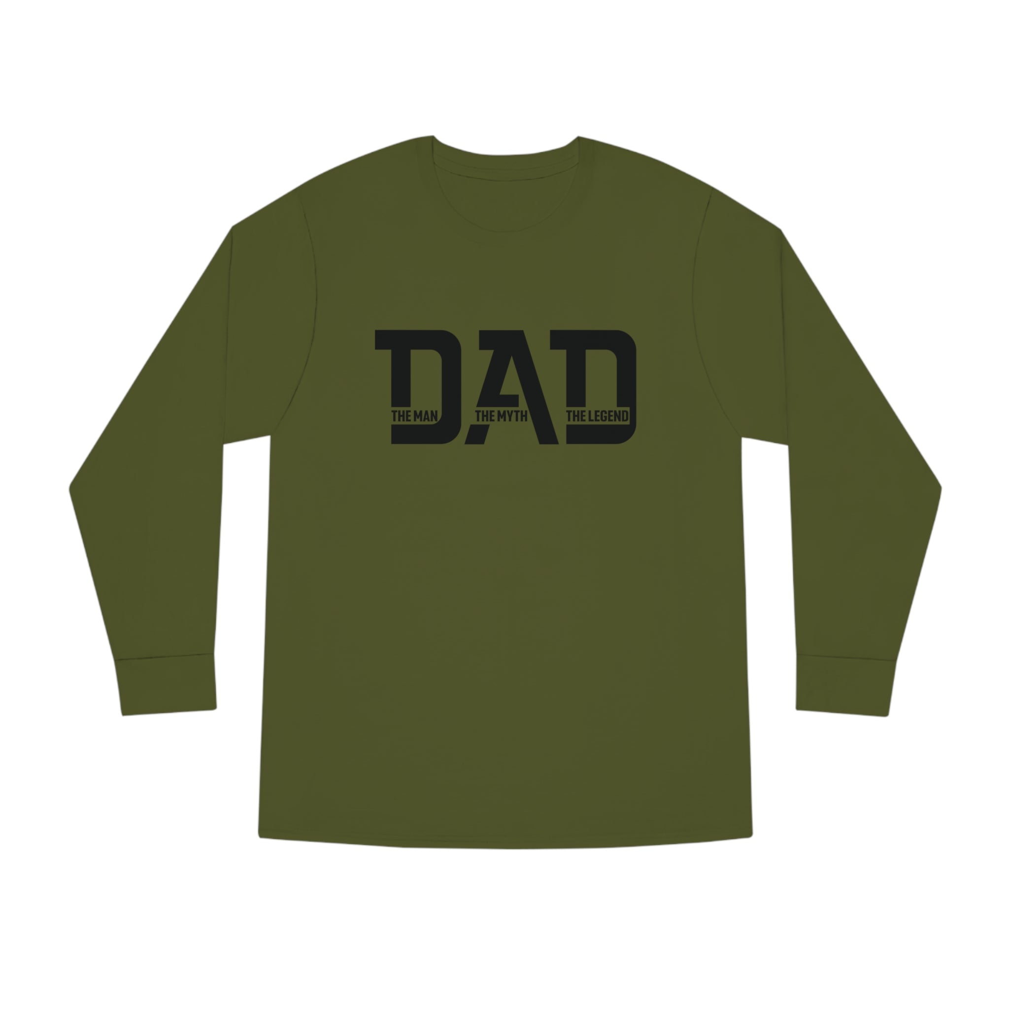 THE MAN THE MYTH LONG SLEEVE TEE