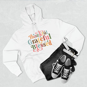 THANKFUL GRATEFUL BLESSED SOFT STYLE HOODIE - Hike Beast Store