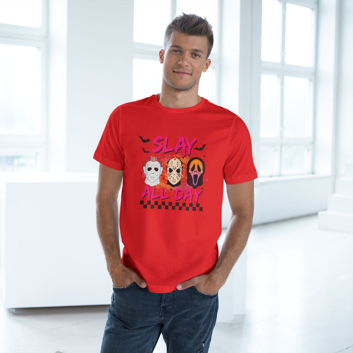 SLAY ALL DAY TEE - Hike Beast Store