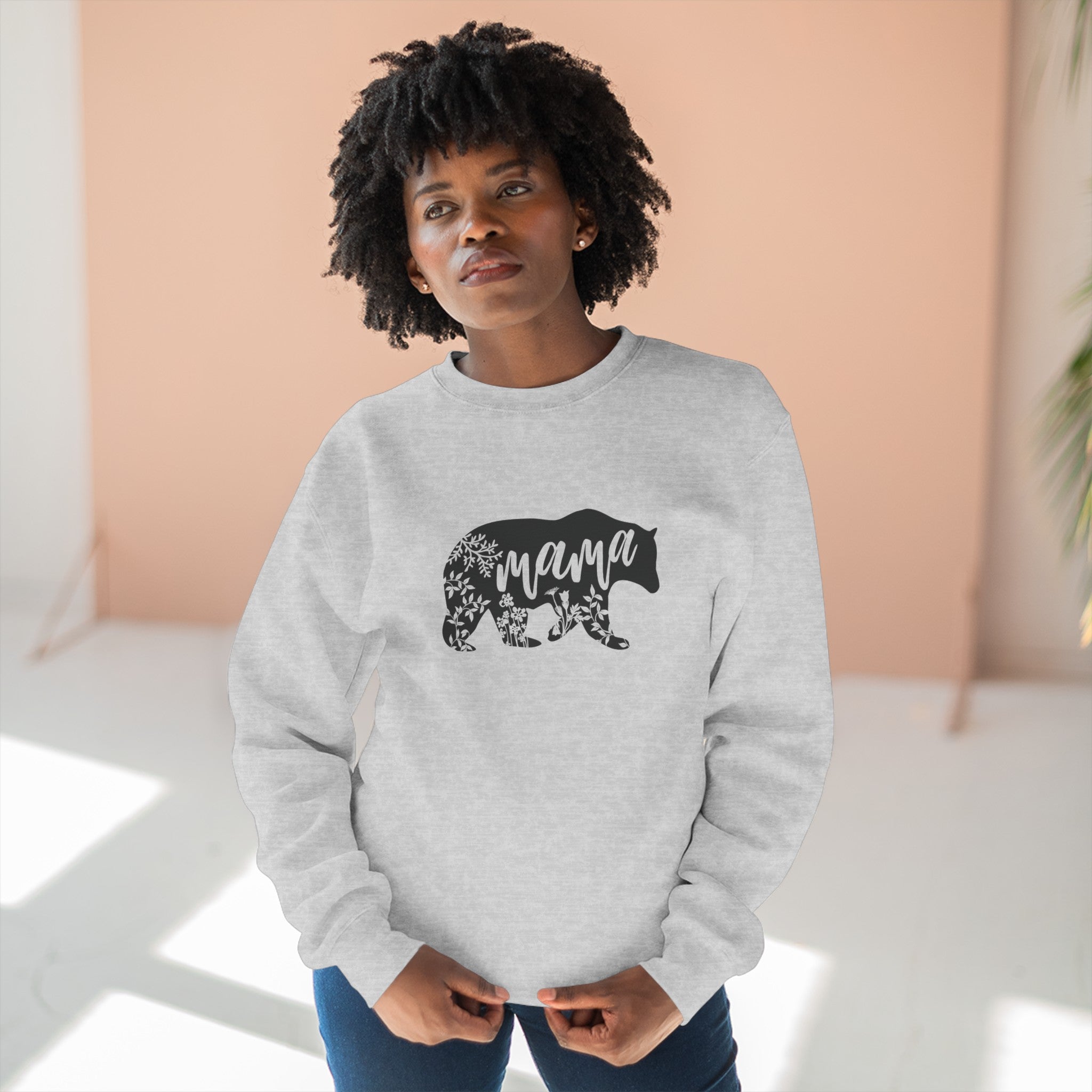 MAMA BEAR CREWNECK SWEATSHIRT