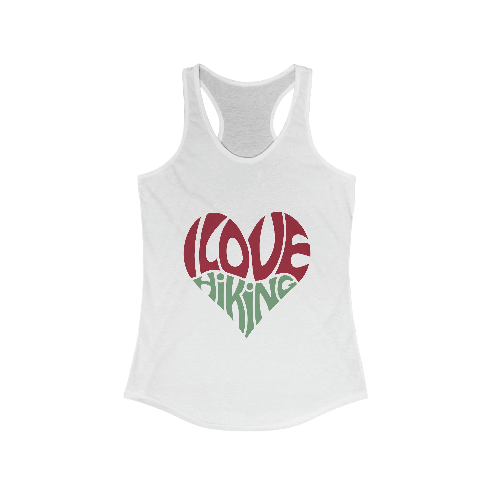 LOVE HIKING RACERBACK TANK