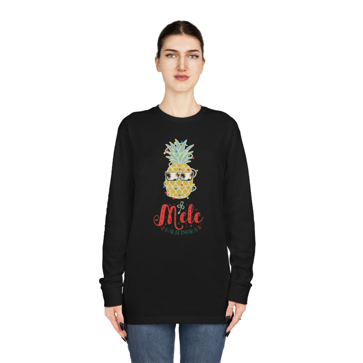 MELE KALIKIMAKA LONG SLEEVE TEE - Hike Beast Store