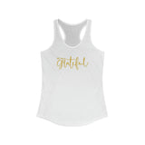 BE GRATEFUL RACERBACK TANK - Hike Beast Store