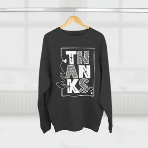 GIVE THANKS CREWNECK SWEATSHIRT - Hike Beast Store