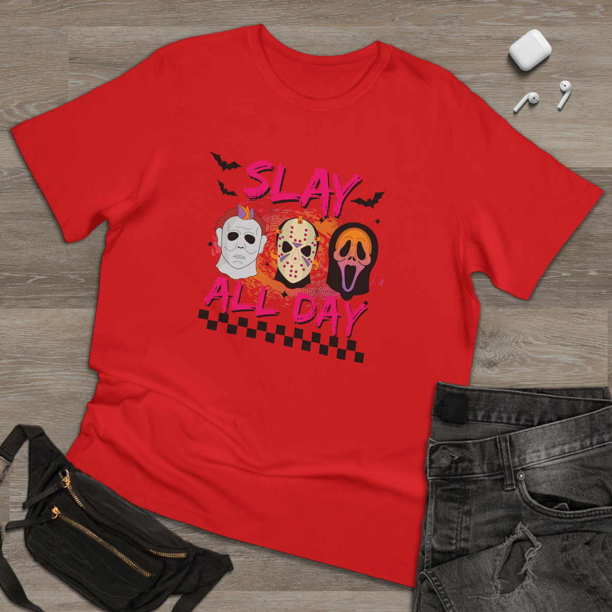 SLAY ALL DAY TEE - Hike Beast Store