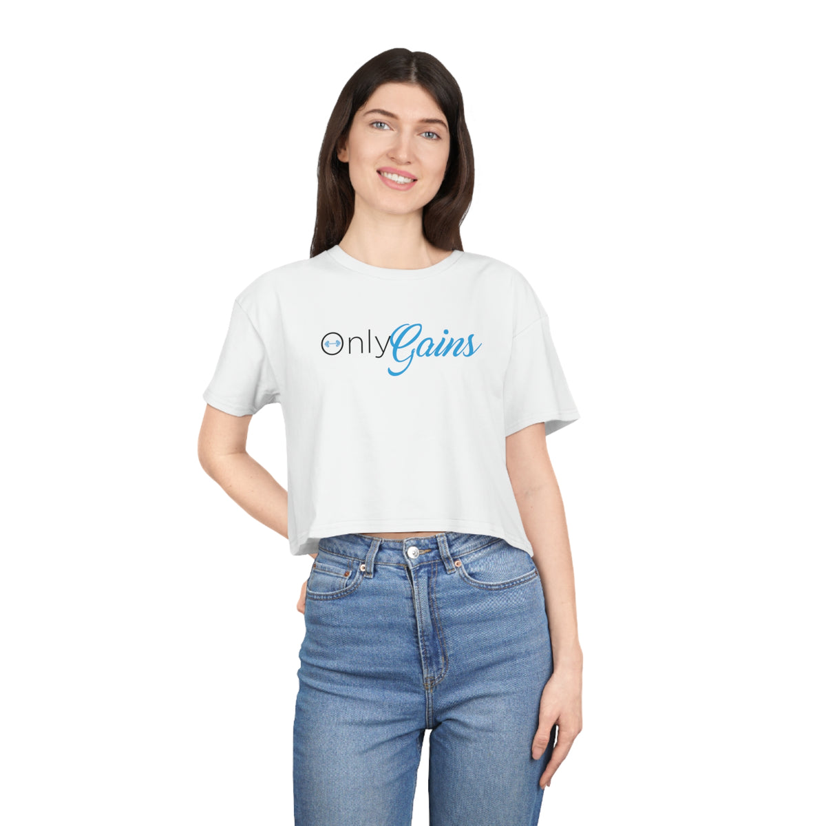 ONLY GAINS CROP TOP - Hike Beast Store