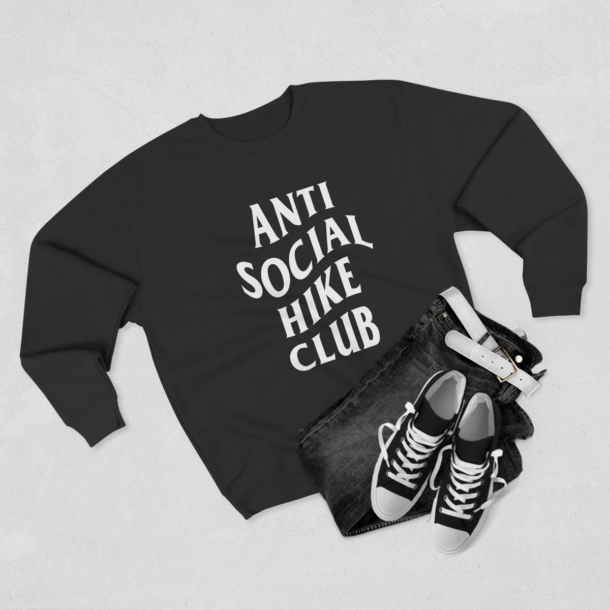 ANTI SOCIAL HIKE CLUB SWEATSHIRT - Hike Beast Store
