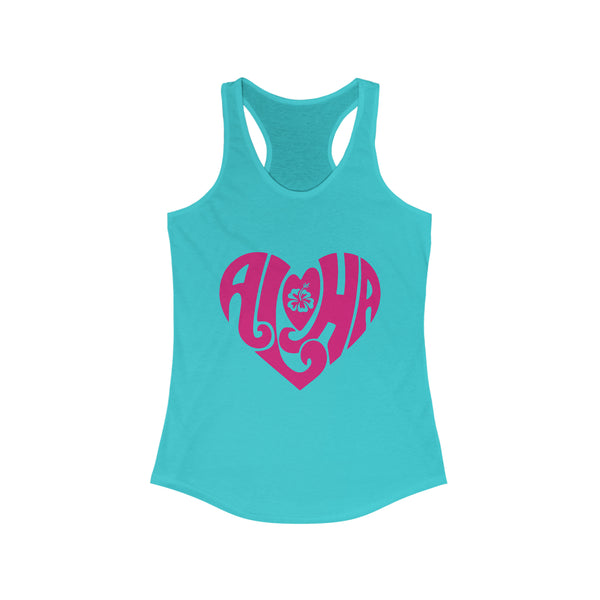 ALOHA LOVE RACERBACK TANK – HIKE BEAST