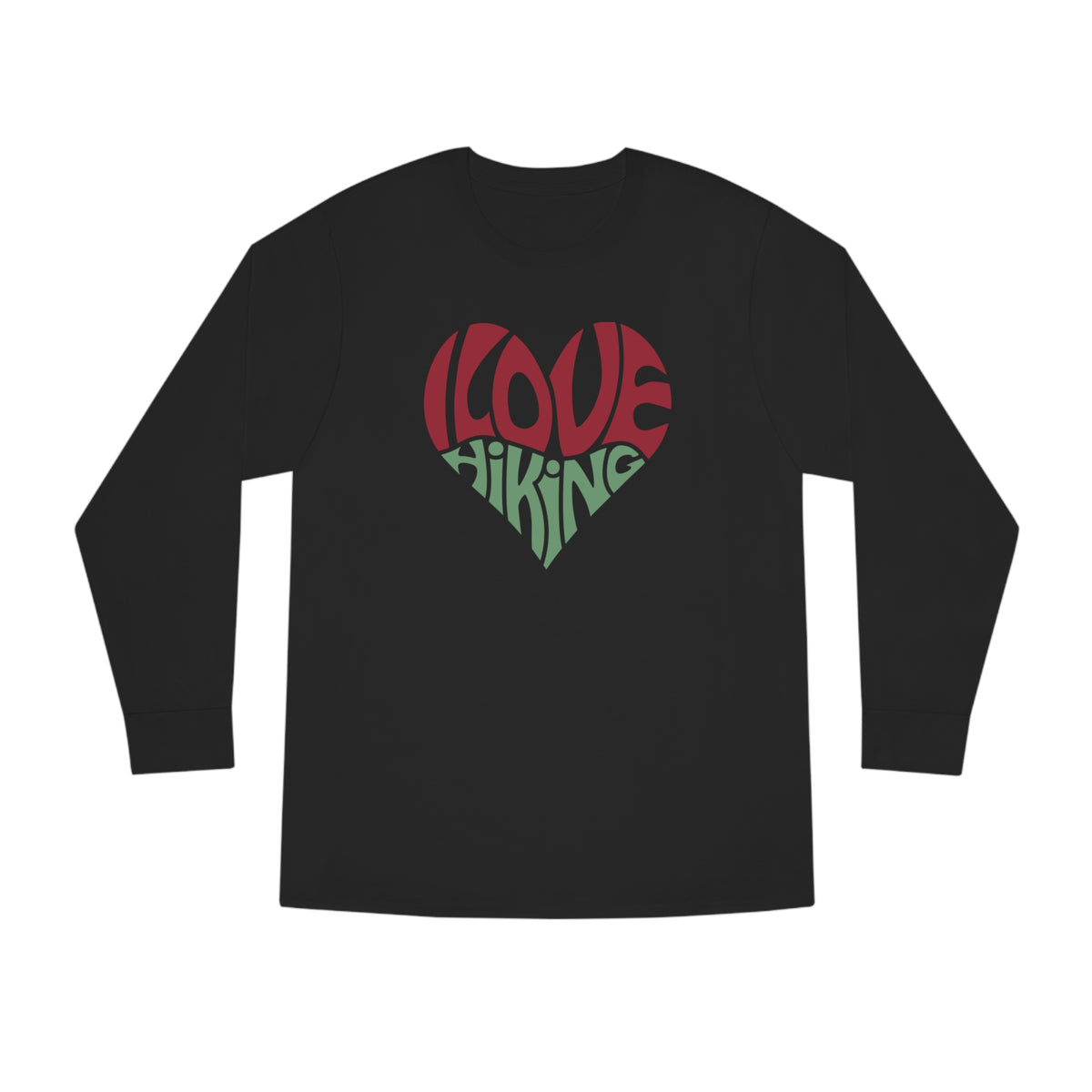 LOVE HIKING LONG SLEEVE TEE - Hike Beast Store