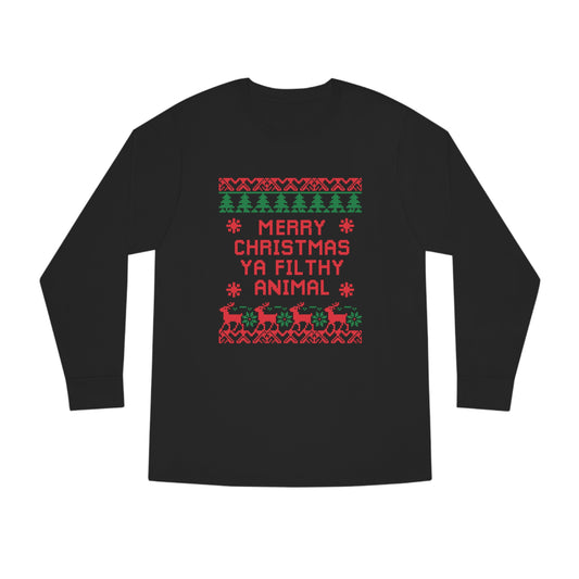 UGLY CHRISTMAS LONG SLEEVE TEE - Hike Beast Store