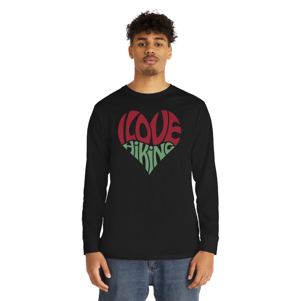LOVE HIKING LONG SLEEVE TEE - Hike Beast Store