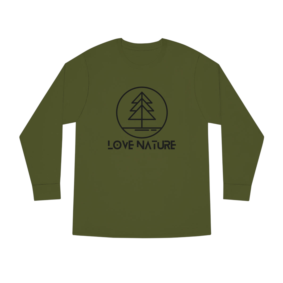 LOVE NATURE LONG SLEEVE TEE - Hike Beast Store