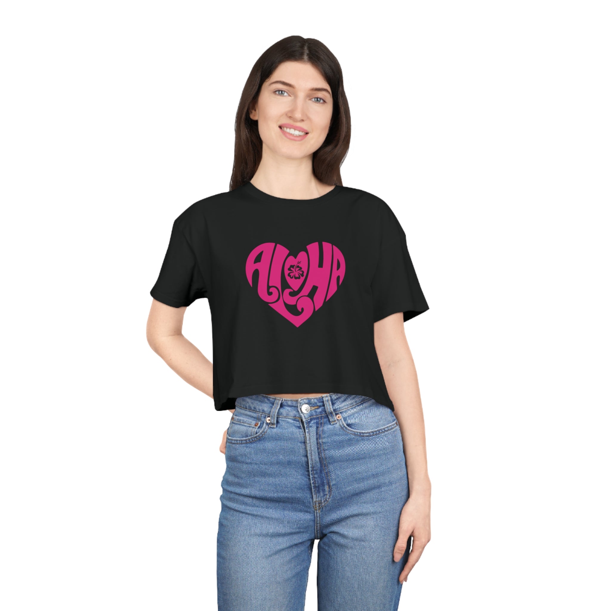 ALOHA LOVE CROP TOP