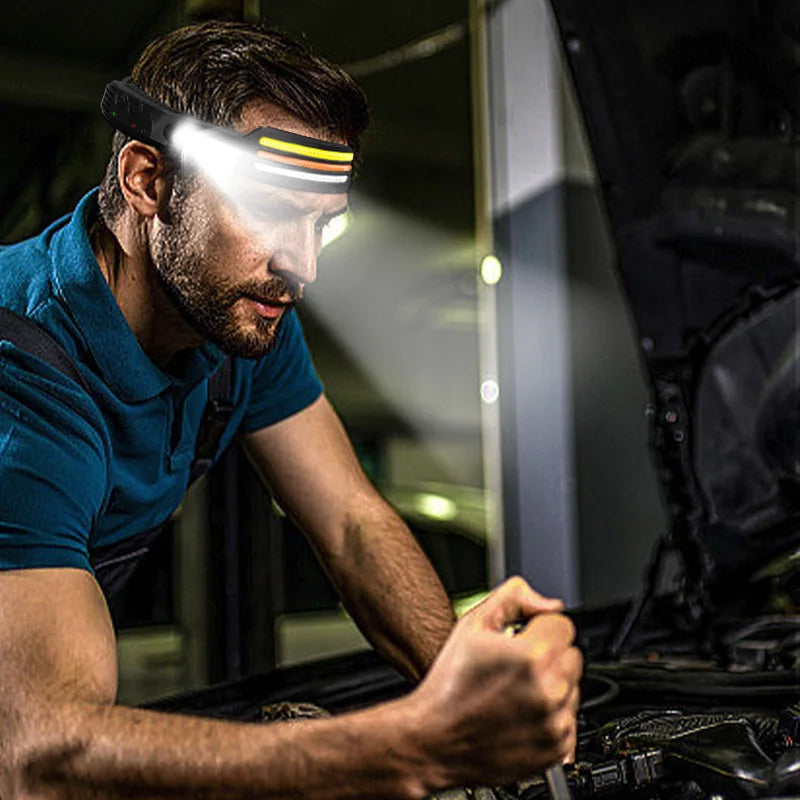 WATERPROOF MULTI-FUNCTIONAL LED HEADLAMP - Hike Beast Store