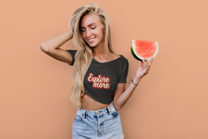 EXPLORE MORE CROP TOP - Hike Beast Store
