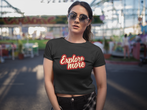 EXPLORE MORE CROP TOP - Hike Beast Store