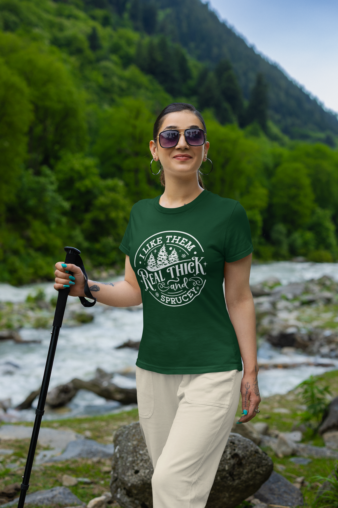 THICK AND SPRUCEY TEE - Hike Beast Store