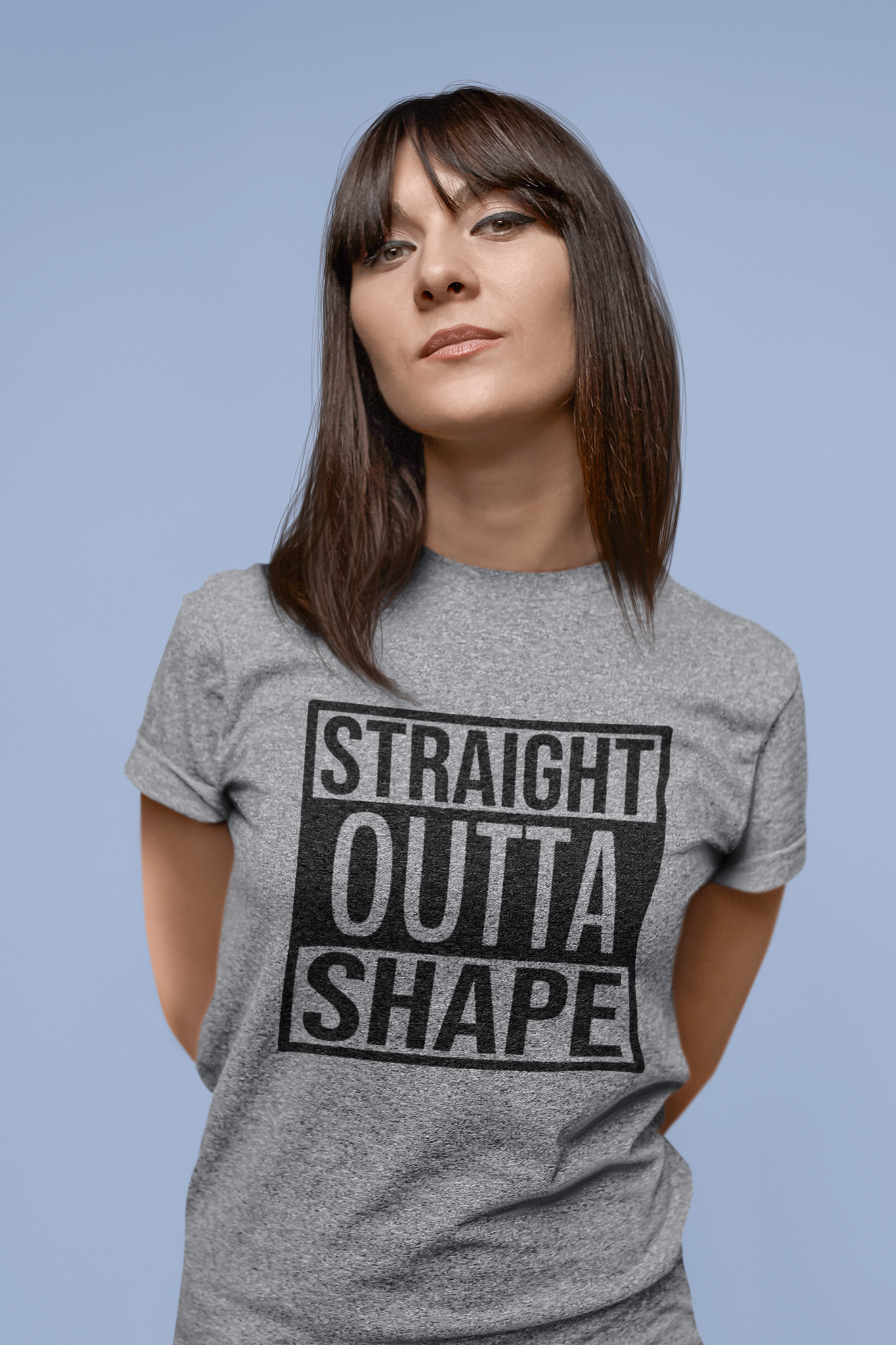 STRAIGHT OUTTA SHAPE TEE - Hike Beast Store