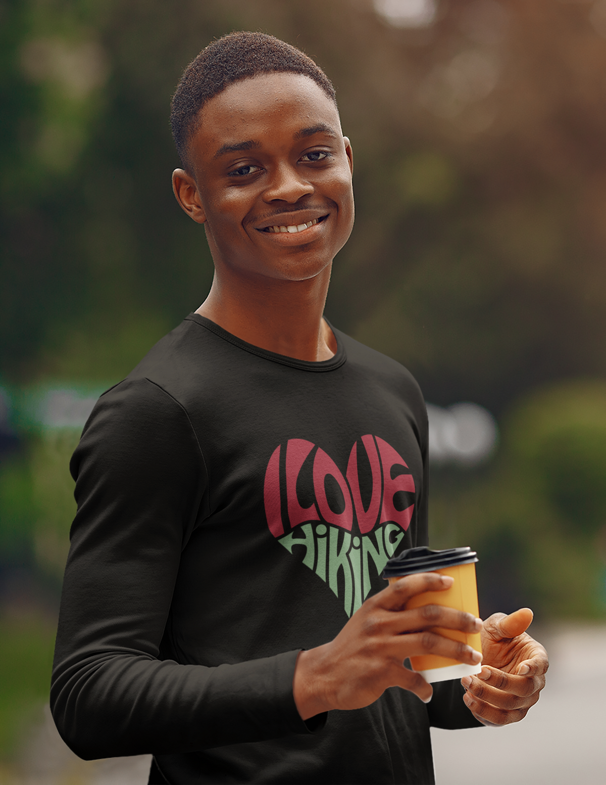 LOVE HIKING LONG SLEEVE TEE - Hike Beast Store