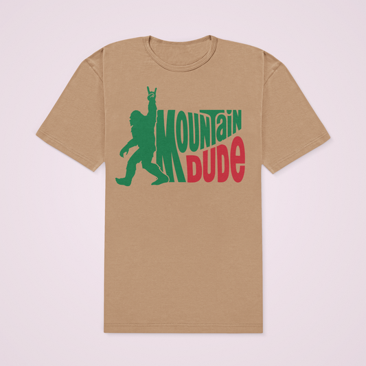 MOUNTAIN DUDE TEE - Hike Beast Store