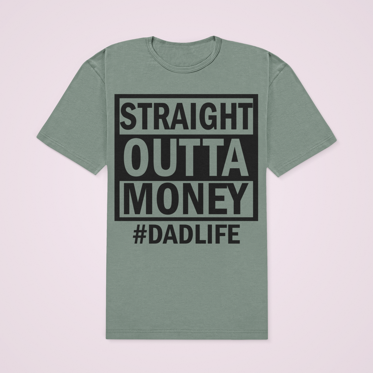 STRAIGHT OUTTA MONEY TEE - Hike Beast Store