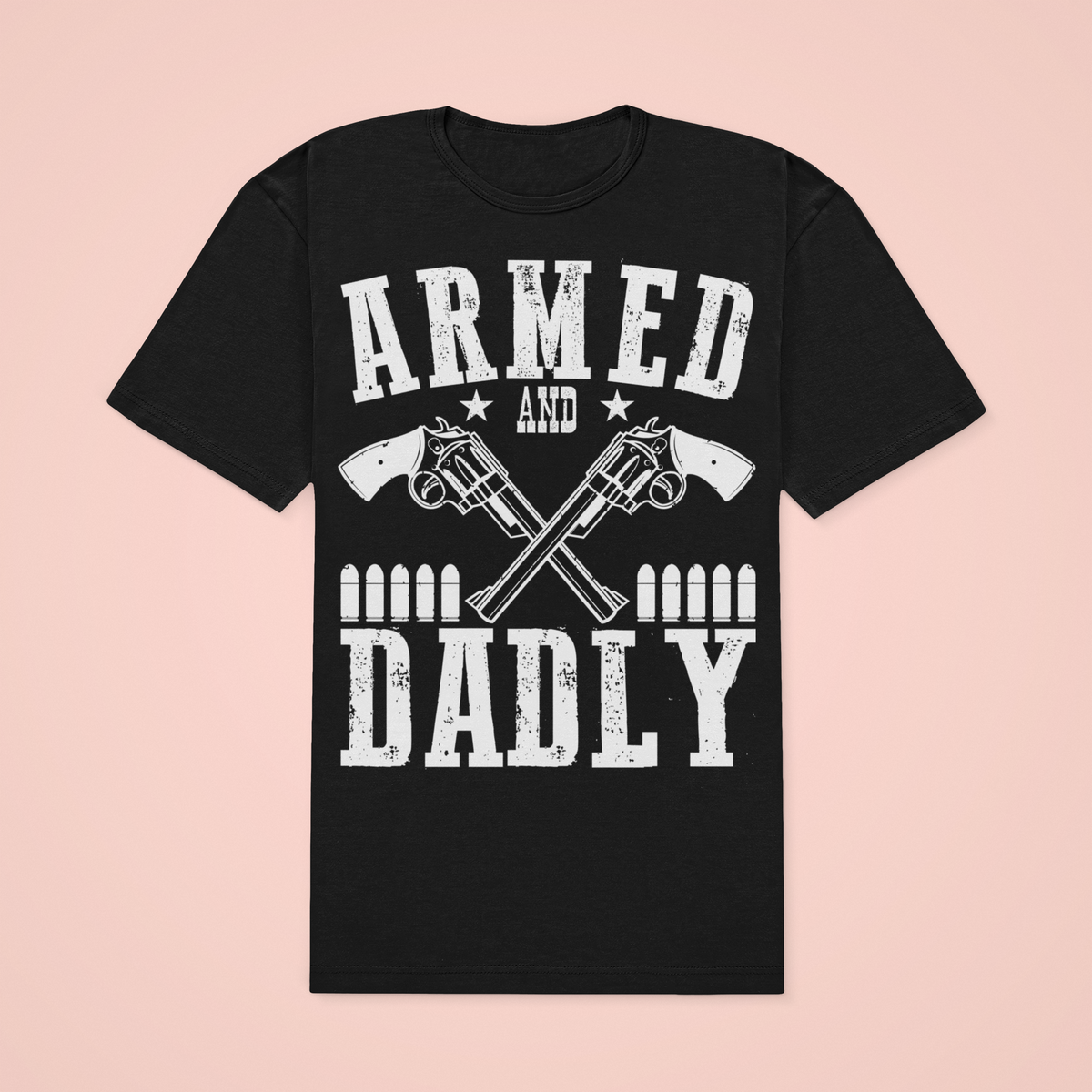 ARMED AND DADLY TEE - Hike Beast Store