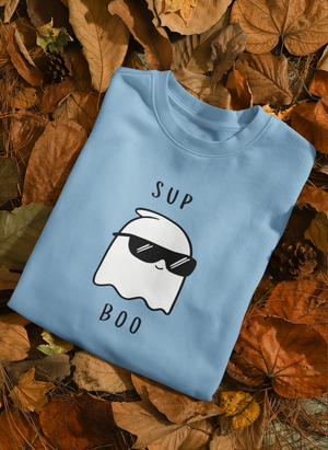 SUP BOO CREWNECK SWEATSHIRT - Hike Beast Store