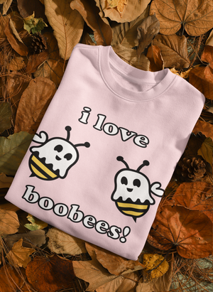 I LOVE BOOBEES CREWNECK SWEATSHIRT - Hike Beast Store