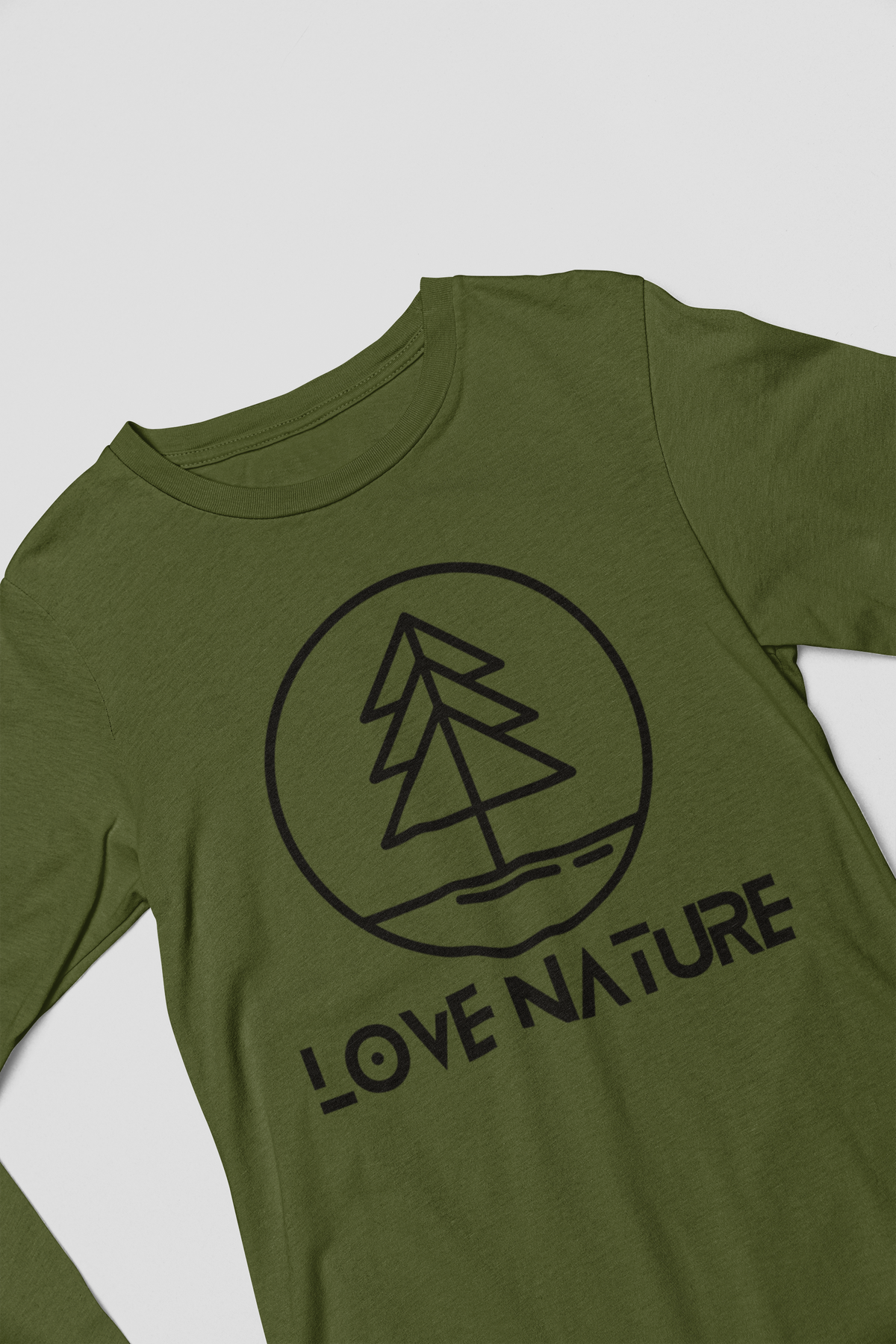 LOVE NATURE LONG SLEEVE TEE - Hike Beast Store