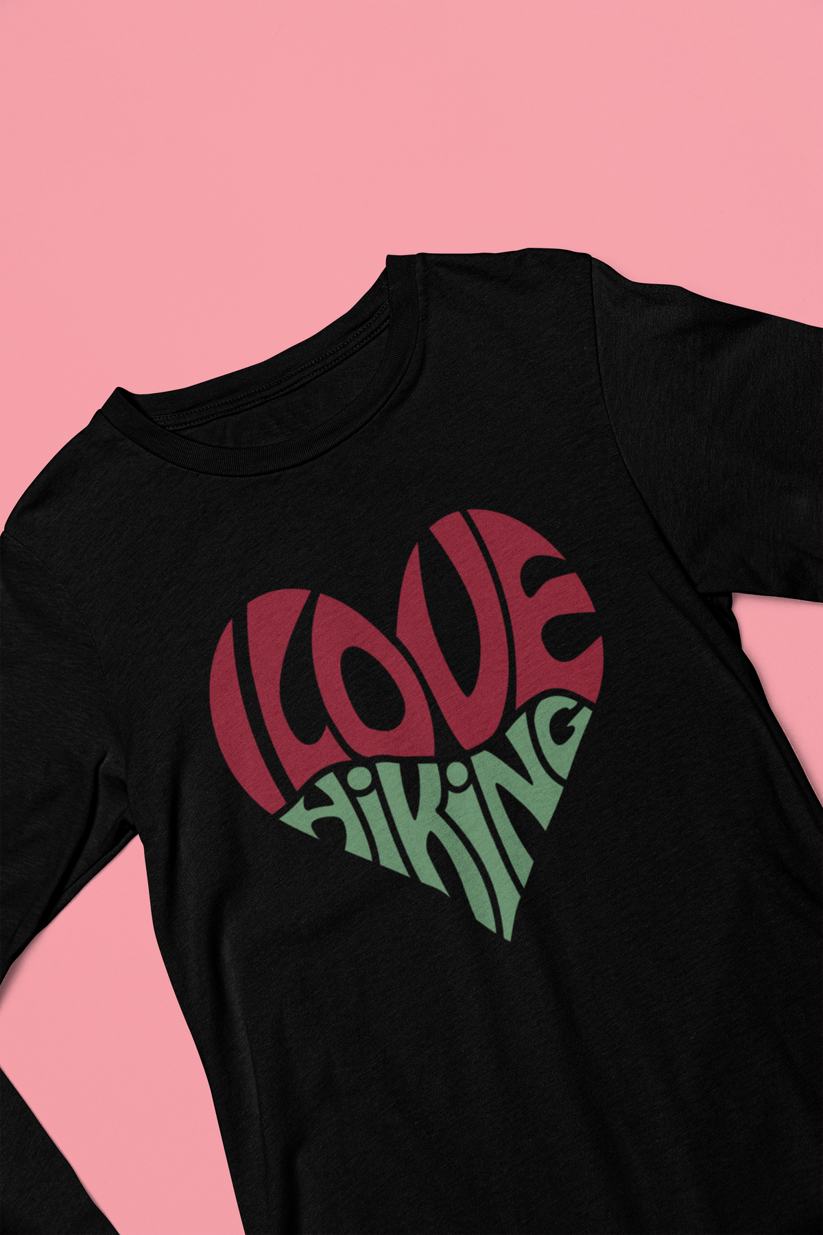 LOVE HIKING LONG SLEEVE TEE - Hike Beast Store