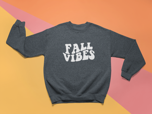 FALL VIBES CREWNECK SWEATSHIRT - Hike Beast Store