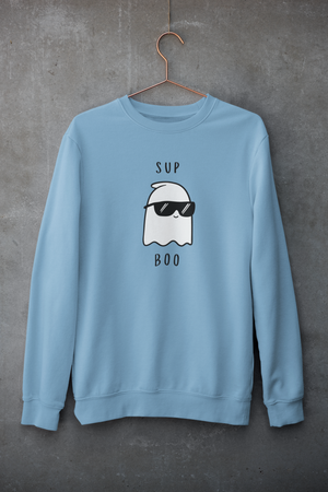 SUP BOO CREWNECK SWEATSHIRT - Hike Beast Store