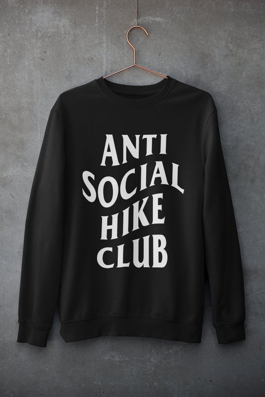 ANTI SOCIAL HIKE CLUB SWEATSHIRT - Hike Beast Store