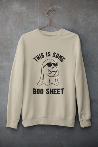 BOO SHEET CREWNECK SWEATSHIRT - Hike Beast Store