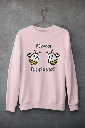 I LOVE BOOBEES CREWNECK SWEATSHIRT - Hike Beast Store