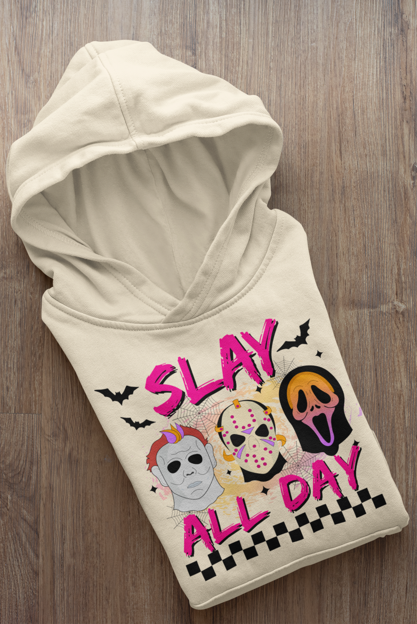 SLAY ALL DAY SOFT STYLE HOODIE - Hike Beast Store