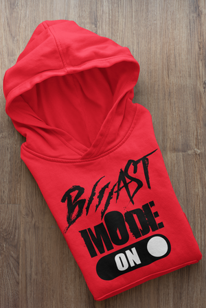 BEAST MODE ON SOFT STYLE HOODIE - Hike Beast Store