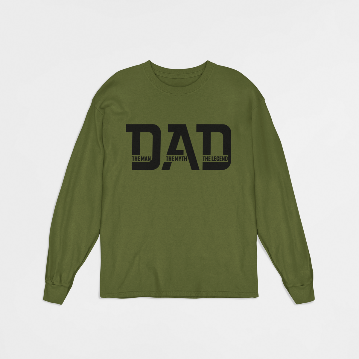 THE MAN THE MYTH LONG SLEEVE TEE - Hike Beast Store