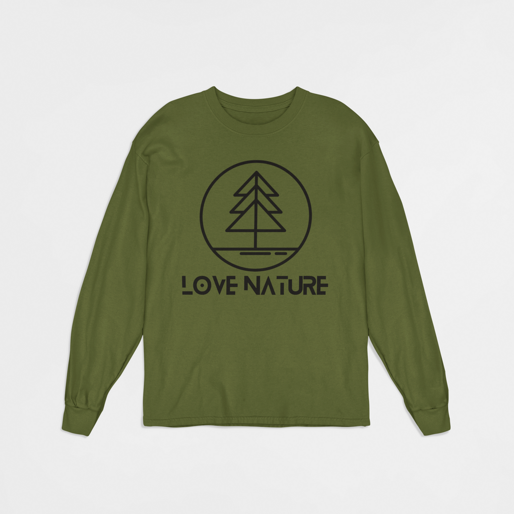 LOVE NATURE LONG SLEEVE TEE