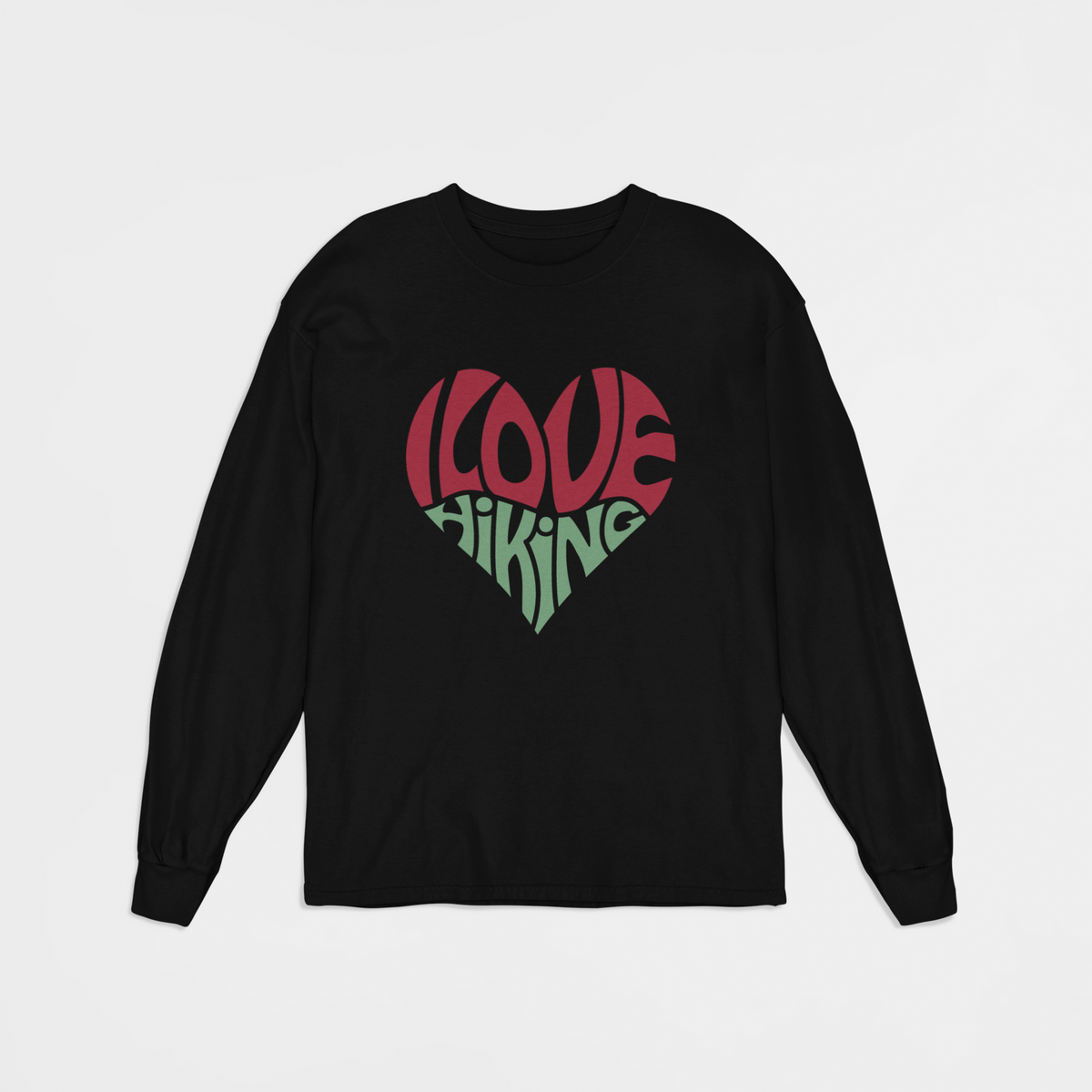 LOVE HIKING LONG SLEEVE TEE - Hike Beast Store