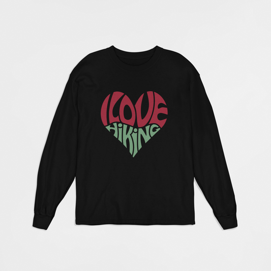 LOVE HIKING LONG SLEEVE TEE - Hike Beast Store