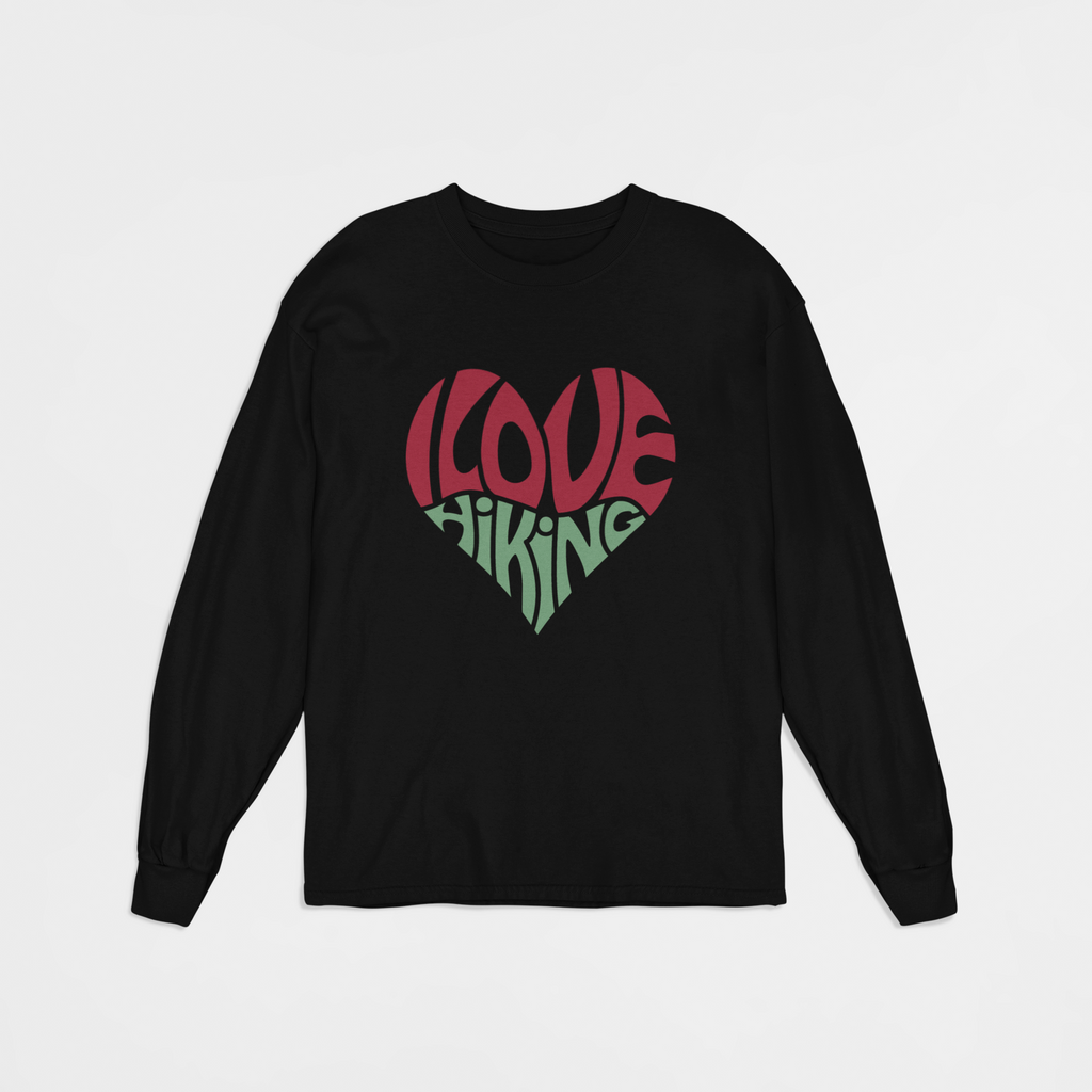 LOVE HIKING LONG SLEEVE TEE