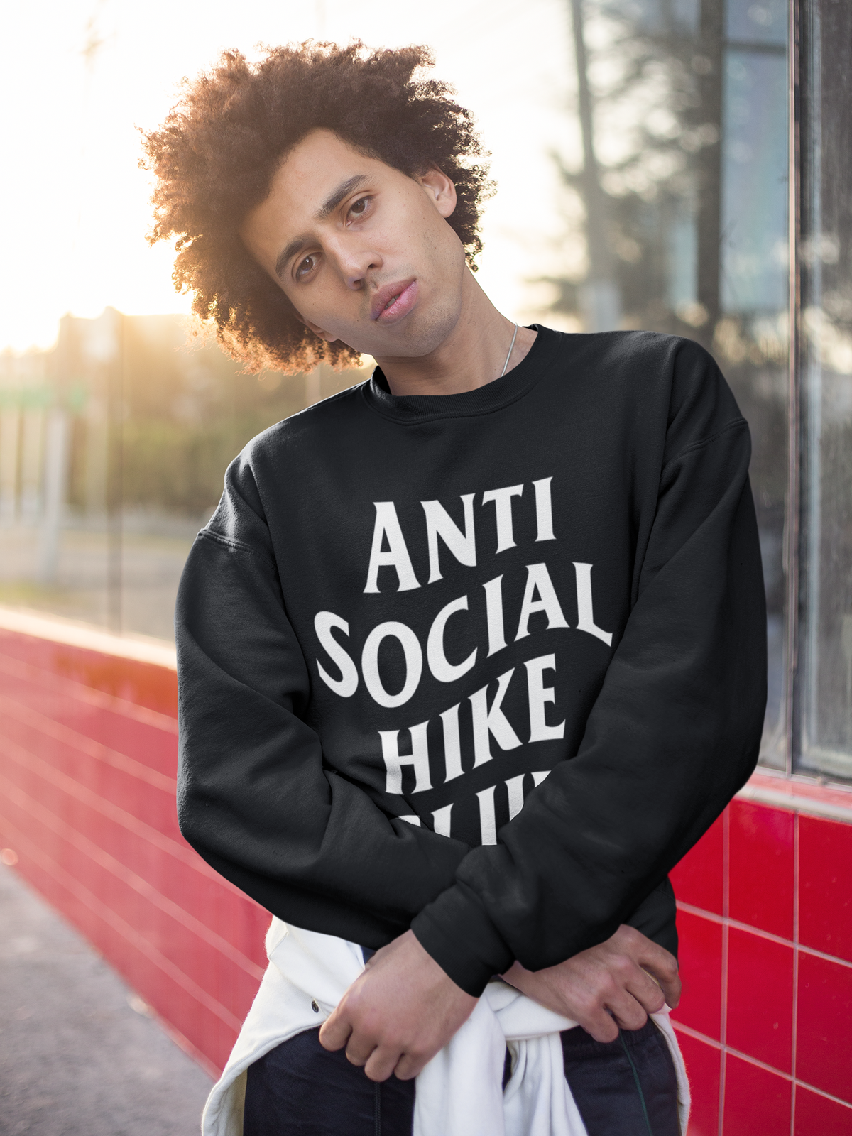 ANTI SOCIAL HIKE CLUB SWEATSHIRT - Hike Beast Store