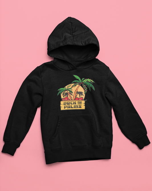 DECK THE PALMS SOFT STYLE HOODIE - Hike Beast Store